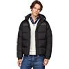 Tommy Hilfiger Uomo Piumino Mix Down Hooded Puffer Jacket con Cappuccio