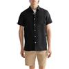 Scotch & Soda Linen SS Shirt, Maglietta, Uomo, Black, S