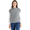 Cecil 3017224 Two Tone-Gomitolo di Lana, Nero, L Donna