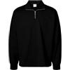 SELECTED MEN Slhrelaxluke LS Half Zip Sweat, Nero, M