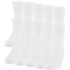 Gildan Calzini da uomo in cotone equipaggio, 10 paia di calzini in cotone, 10 paia (confezione da 10), bianco (10 paia), Shoe Size: 6-12