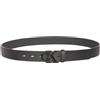 Calvin Klein Uomo Cintura Buckle 3,2 cm con Fibbia con Monogramma, Nero (Black/Matte Black), 80 cm