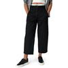Calvin Klein Jeans Pantaloni Casual da Donna in Twill di Cotone Elasticizzato, Gamba cilindrica LV044D662G, Nero (Nero), M, Nero (Black), M