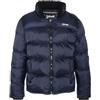 Schott NYC IDAHO, Piumino con cerniera a collo alto Unisex - Adulto, Marina Militare, XXL