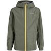 JACK & JONES Jjeflynn Rain Jacket SN Jnr, Oliva impolverato, Numeric_152