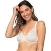 Playtex Reggiseno con Ferretto Secret Comfort Comfort e Supporto Donna x1, Madreperla, 36/4E