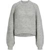 JJXX Jack & Jones Jxkelly Chunky Crew Neck Knit Maglione da Donna, Grigio, L