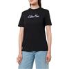 Calvin Klein Donna T-Shirt Maniche Corte Classic Logo Tee in Cotone