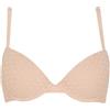 Emporio Armani Donna Allover Eagle Mesh Push Up Cuscinetti rimovibili Rosa 34C, rosa, 3C