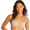 Calvin Klein Donna Reggiseno Scollato con Push-up, Beige (Cedar), 3D