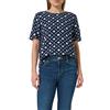 Comma 2161252 Camicia a Maniche Corte Donna