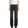 Replay Melja Jeans, 098 Nero, 32W x 32L Donna