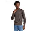 G-STAR Uomo Stripe Knitted Sweater, Multicolore (gs grey/asfalt stripe D25155-D840-G740), S