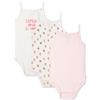 Huggies Body con Spalline (Confezione da 3) Bianco Bimba 0-24
