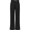 ONLY Onlfrankie HW STR Belt Pant Xt TLR Pantaloni, Nero, (M) W x 32L Donna