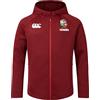 Canterbury Felpa con Cappuccio Everest dei British And Irish Lions, Red Dahlia, S