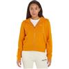 Tommy Hilfiger Felpa con Cappuccio e Cerniera Donna 1985 Zip, Arancione (Rich Ochre), XS
