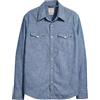 Levi's Barstow Western Standard, Uomo, Grant Mid Blue Chambray, S
