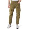 G-STAR Rovic Zip 3D Regular Tapered Pants, Pantaloni, Uomo, Verde Scuro (Vintage Dust Dark Olive D02190-E172-H516), 33W / 34L