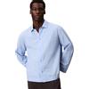 Calvin Klein Uomo Camicia Button Down Top Pigiama, Blu (19473 Plotter Plaid+Frozen Fjord), L