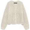 VERO MODA Vmcarmen LS O-Neck Cardigan Vmcarmen - Cardigan con Scollo Rotondo Donna (Pacco da 1)