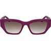 Lacoste Occhiali da Sole L6053S Opaline cyclamen 52/19/140 Donna