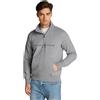 Tommy Hilfiger Uomo Felpa con Zip Logo Mockneck con Tasca a Marsupio