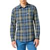 Wrangler Maglietta da Uomo, Green Blue, S