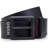 HUGO BOSS Uomo Gelio-B_Sz40 Belt, Black1, 110, Nero1, 110 cm
