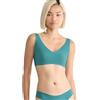 Sloggi Zero Feel 2.0 Bralette, Regiseno Donna, Turchese, XS