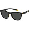 POLAROID PLD 2133/S Occhiali da sole da uomo Nero e Giallo