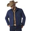Wrangler Giacca in denim da uomo Western sfoderata, denim, M Alto