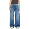 MUSTANG Style Luise Wide Jeans, Blu Medio 585, 28W x 30L Donna