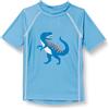 Playshoes Dino, Maglietta Rash Guard Kinder Unisex, Blau Kurz Dino,