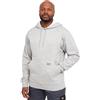 Dickies Uomo, Felpa in pile con cappuccio Midweight, vestibilità regular, Heather Grey, L
