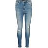 Vero Moda VMBRENDA HR Straight A Cut GU384 GA Noos, Jeans Donna, Light Blue Denim, 30/30
