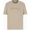 Armani Exchange Uomo Urban Heights, Logo cornely Logo, vestibilità Normale, Marrone, XL, Anacardi arrostiti, XL