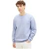 TOM TAILOR Denim 1038751, Maglia di Tuta Uomo, 11486 - Brunnera Blue,