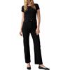 Levi's Ribcage Straight Ankle Jeans, Black Heart, 25W / 29L Donna