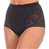 Playtex Slip Maxi Expert Silhouette Donna x1, Nero, 4/L
