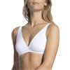Calida Natural Comfort, Reggiseno Senza Ferretto Donna, Bianco (Weiss 001), 3A (Taglia Produttore: 80A)