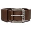 Replay Cintura da uomo in pelle, marrone (Dk Brown Wood 110), 95 cm