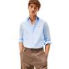 Tommy Hilfiger Uomo Camicia Flex Poplin Kent Collar Slim Fit, Blu (Sweet Blue), M