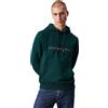 Calvin Klein Felpa Uomo Seasonal Monologo Regular con Cappuccio, Verde (Ponderosa Pine), XXS