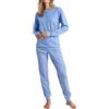 CALIDA Daylight Dreams Set di Pigiama, Ortensia Blu, 48-50 Donna