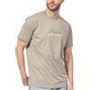 Armani Exchange Maglietta da Uomo Utility Edge, Sustainable, Embossed And HD Logo, Anacardi arrostiti, M