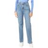 Vero Moda VMTESSA HR - Jeans Dritti LI3114 GA Noos, Media Blu Denim, 27W x 34L