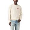 Levi's Felpa da Uomo Relaxd Graphic Crew LS&co Egret, XL