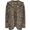 ONLY Onlcontact AOP Hood Sherpa Coat CS Otw, Cocco tostato., XL