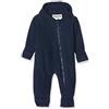 Playshoes Fleece-Overall, Tuta in Pile Unisex - Bambini e ragazzi, Blu (Marine), 80